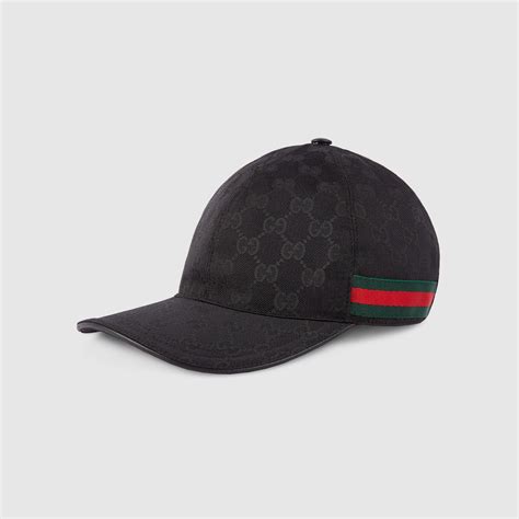 casquette gucci noire|chapeaux gucci homme.